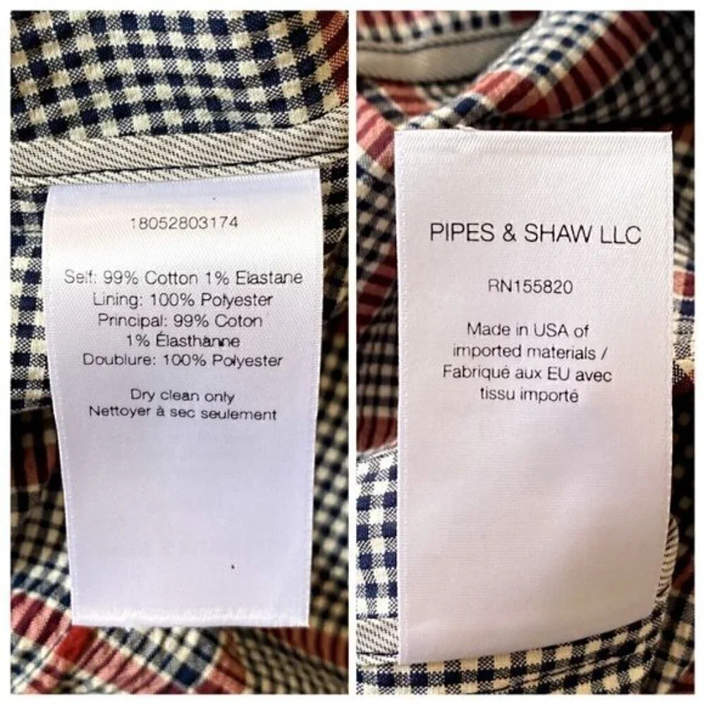 NWT Veronica Beard Picnic Plaid Print Skirt size 0
